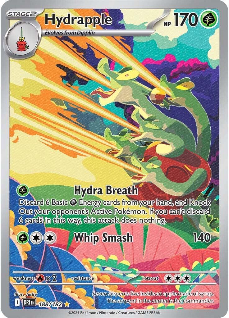 Destined Rivals Hydrapple Pokémon card
